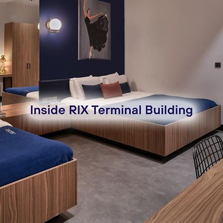 Kepler Club Riga Airport Hotel - Landside Public Area Ieki Exterior foto